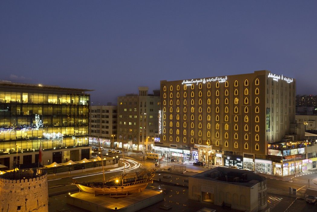 Arabian Courtyard Hotel & Spa Dubái Exterior foto